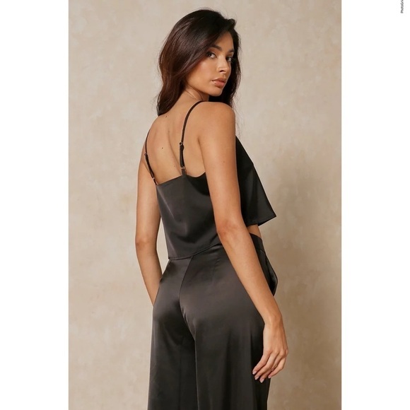 Loeffler Randall black crop cami size 2 - Picture 1 of 7